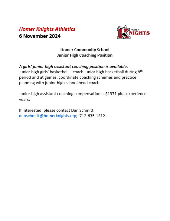 Homer Community Schools